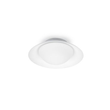 Faro Side - plafondverlichting - Ø 20 x 9 cm - mat wit