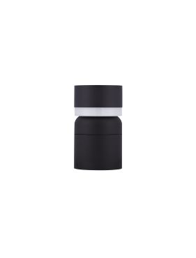 Nova Luce Airy - tuinpaal - Ø 14,5 x 25 cm - 8W LED incl. - IP65 - zandzwart