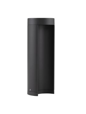 Nova Luce Tien - tuinpaal - 9 x 25 cm - 9W LED incl. - IP54 - donker antraciet