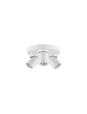 Nova Luce Amecy - opbouwspot 3L - Ø 22 x 12,5 cm - zandwit