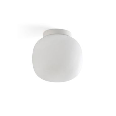 Faro Amelia - plafondverlichting - Ø 21,5 x 22,5 cm - IP44 - wit