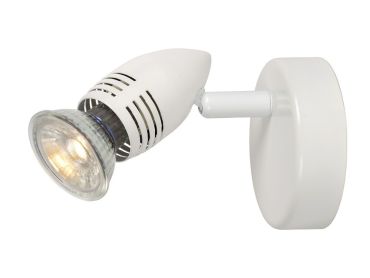 Lucide Caro - opbouwspot - 9 x 13 x 9 cm - 5W LED incl. - wit