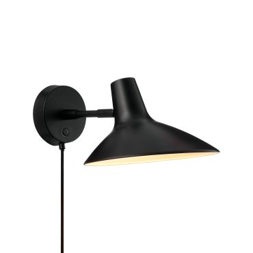 Design For The People Darci - wandlamp - 22,4 x 13 x 33,5 cm - zwart