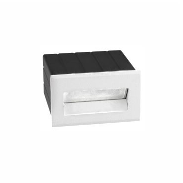 Nova Luce Krypton - inbouw wandverlichting - 8,5 x 8 x 5,5 cm - 1,5W LED incl. - IP54 - wit