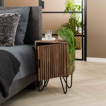 Vico Tweak - nachtkastjes set - 40 x 30 x 60 cm - mangohout
