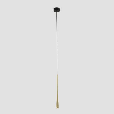 Faro Diana 400 - hanglamp - Ø 3,2 x 40 cm - 6W LED incl. - goud