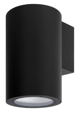 Lucide Volantis - buiten wandverlichting - 10,8 x 14,6 x 18,2 cm - IP54 - zwart