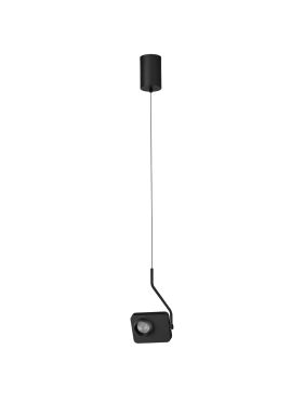 Nova Luce Kedros - hanglamp - 11 x 270 x 14 cm - 9W dimbare LED incl. - zwart