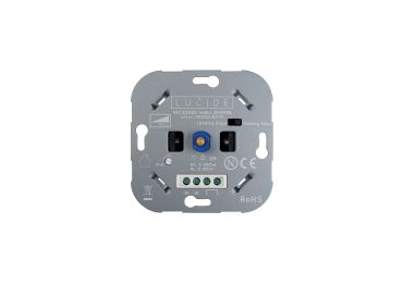 Lucide Dim - LED draaiknopdimmer - 5 tot 150W LED - wit