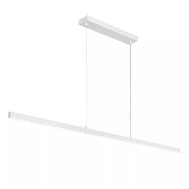 Lucide Sigma - hanglamp - 147,7 x 8,2 x 150 cm - 36W dimbare LED incl. - wit