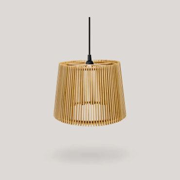 New Garden Okinawa 40 - hanglamp - Ø 39 x 28 cm - IP44 - bruin