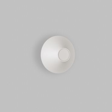 Nova Luce Alux - buiten wandverlichting - Ø 16 x 11,5 cm - 11W LED incl. - IP54 - zandwit