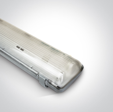 ONE Light Range For T8 LED Tubes - 156,5 x 8 x 11cm - IP65 - grijs