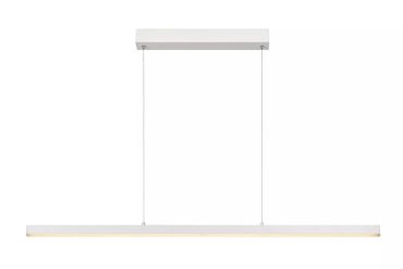 Lucide Sigma - hanglamp - 118,5 x 8,2 x 150 cm - 30W dimbare LED incl. - wit