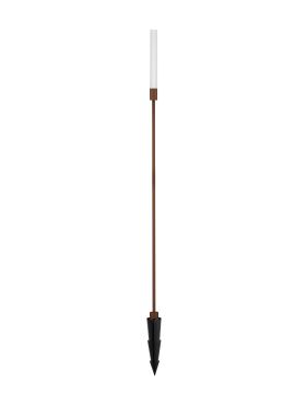 Nova Luce Slot - tuinpaal - Ø 2,5 x 100 cm - 4W LED incl. - IP65 - corten