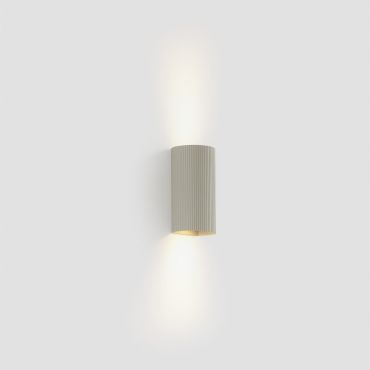 Faro Sole II L - wandlamp - 8 x 15,5 x 6,5 cm - grijs