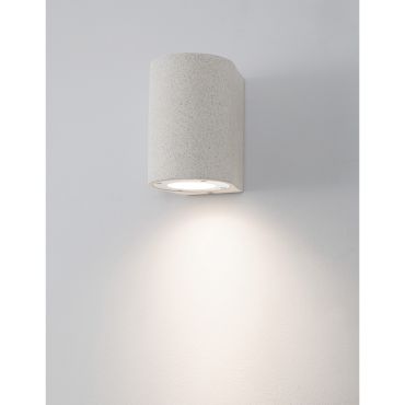 Nova Luce Lido - buiten wandverlichting - 8,6 x 10 x 12 cm - IP65 - wit