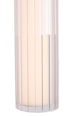Maxlight Fayette - opbouw wandlamp - 12 x 6 x 61 cm - 12W LED incl. - IP44 - goud
