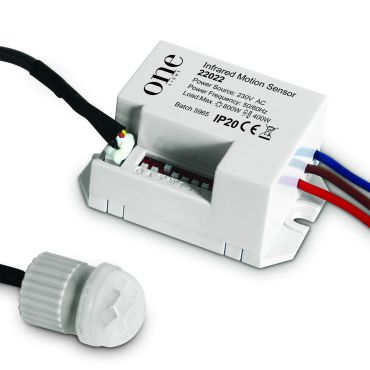 ONE Light - infrarood sensor - 37 x 55 x 25 cm - zwart
