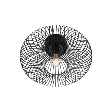 Nordlux Beroni - plafondlamp - Ø 40,3 x 21 cm - zwart