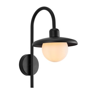 Nordlux Berlo - buiten wandverlichting - 30,8 x 21,2 x 39 cm - IP44 - zwart