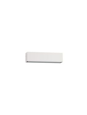 Nova Luce Allure - buiten wandverlichting - 22 x 5,5 x 5,3 cm - 8W LED incl. - IP65 - zandwit