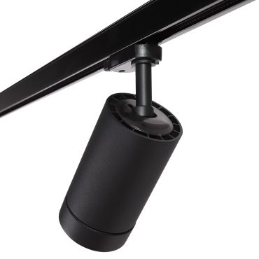 Dobac Juvenis AC 20W - 3-fase railsysteem - Ø 8 x 17 cm - 20W LED incl. - zwart - 40 graden lichtbundel