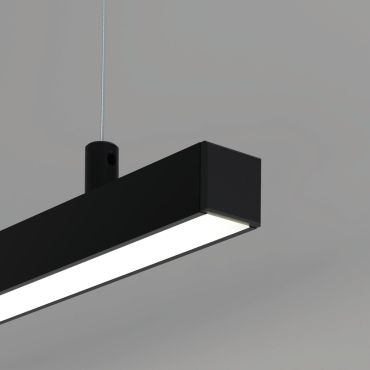 KLUS PDS-ZM-PLUS - ledprofiel - 1,4 x 1,5 cm - zwart