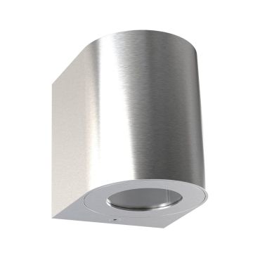 Nordlux Canto 2 - buiten wandverlichting - 8,7 x 10,4 cm - 2 x 6W LED incl. - IP44 - roestvrij staal