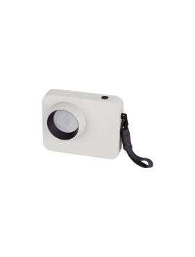 Nova Luce Kedros - oplaadbare tafellamp -  14 x 11 x 5 cm - 3W dimbare LED incl. - wit