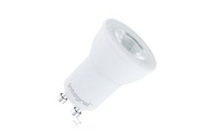 Integral LED-spot - Ø 3,5 x 4,8 cm - GU10 (mini) - 2,8W niet dimbaar - 2700K - wit