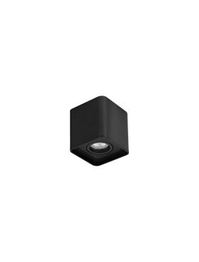 Nova Luce Monique - plafondlamp - 8,5 x 11,5 x 8,5 cm - zandzwart