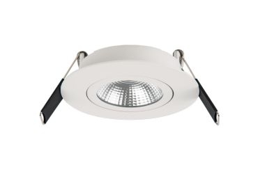 Integral LED Lux Ultra Slim - inbouwspot - Ø 83 mm, Ø 65 mm inbouwmaat - 6,5W dimbare LED incl. - wit