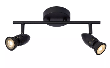 Lucide Caro - opbouwspot - 32 x 9 x 13 cm - zwart