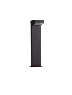 Nova Luce Rob - tuinpaal - 13 x 50 x 15 cm - 11W LED incl. - IP65 - zandzwart