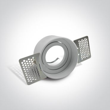 ONE Light Trimless GU10 Range - inbouwspot - Ø 75 mm, Ø 84 mm inbouwmaat - wit