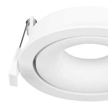 Nova Luce Enzo - inbouwspot - Ø 110 mm, Ø 105 mm inbouwmaat - wit