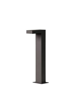 Lucide Texas - tuinpaal - 6 x 15 x 40 cm - 6W LED incl. - IP54 - antraciet