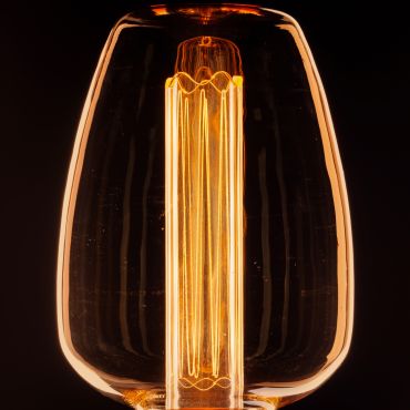 ETH Deco Filament LED 43F - E27 - 3 stappen dimbaar - 1W/2,5W/5W - 1800K - goud