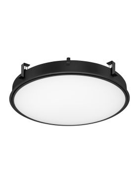 Nova Luce Perfect Profile Trimless - inbouwspot op afstandsbediening (incl.) - Ø 840 mm, 830 mm inbouwmaat - 80W dimbare LED incl. - 2700K-6000K - zwart