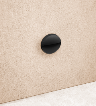 Century Italia Paseo - buiten wandverlichting - Ø 11 x 2,5 cm - 4W - IP54 - zwart