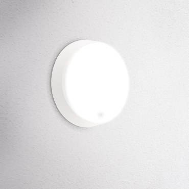 Century Italia Forma - plafond- en wandverlichting - Ø 21,4 x 8 cm - 14W LED incl. - met bewegingssensor - instelbare lichtkleur - IP54 - wit