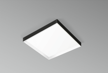 Century Italia Kit - opbouwkader voor led-panelen - 60 x 60 x 4,3 - zwart