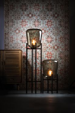 ETH Benn - vloerlamp - Ø 33 x 127 cm - zwart