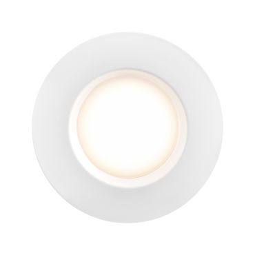 Nordlux Dorado - set van 3 - Ø 85 mm, Ø 72 mm inbouwmaat - 5,5W dimbare LED incl. -  IP65 - wit