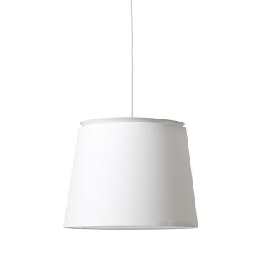 Faro Savoy - hanglamp - Ø 42 x 31 cm - mat wit