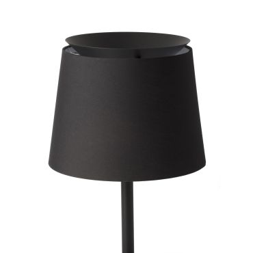 Faro Savoy - tafellamp - Ø 32 x 51 cm - zwart