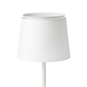Faro Savoy - tafellamp - Ø 32 x 51 cm - wit
