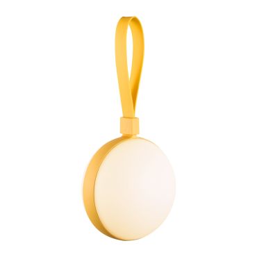 Nordlux Bring To-Go 12 - draagbare lamp met oplaadbare batterij - 12 x 26 x 9,3 cm - 1W LED incl. - IP54 - wit en geel