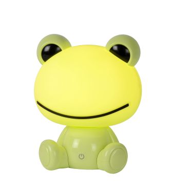 Lucide Dodo Kikker - kinderlamp - 24 cm - 3W dimbare LED incl. - groen